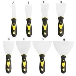 Spackle Knife Practical Putty Knife Scrapers Stainless Steel Wall Knife for Drywall Finishing Scraping Decals Wallpaper