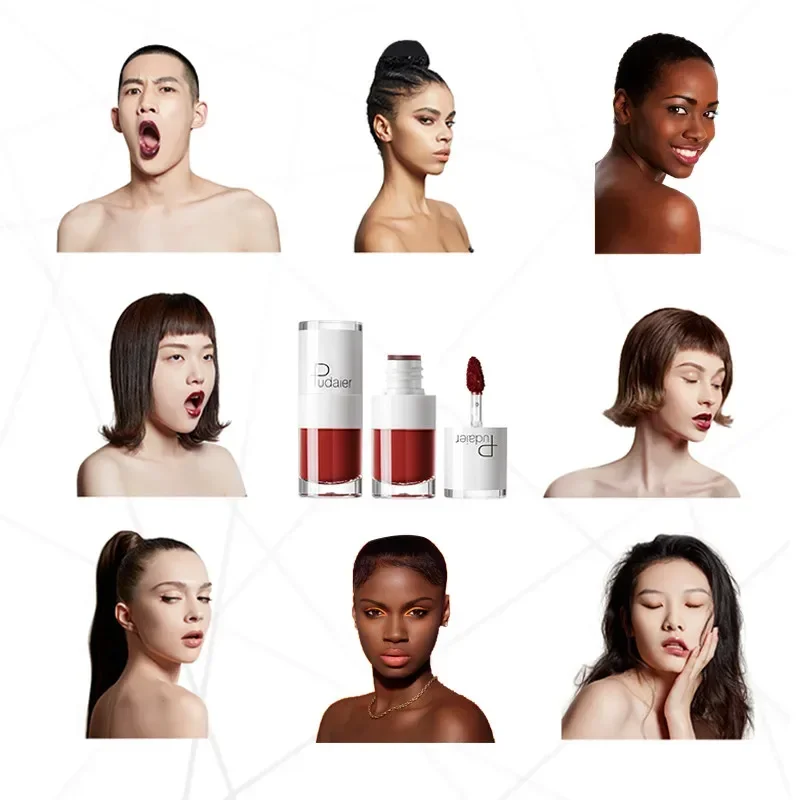 Red Lip Makeup Tattoo Long Lasting Lip Tint Matte Plumper Gloss Liquid Matte Lipstick Waterproof Rouge A Levre Mat