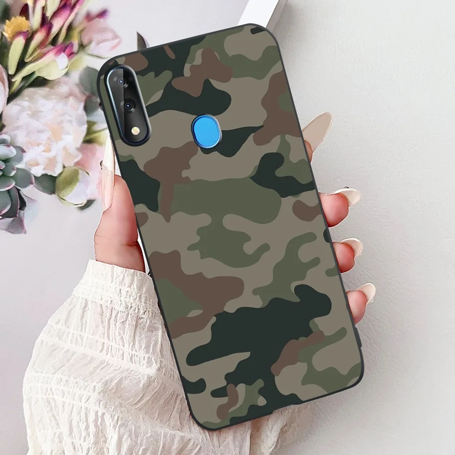 Cute Cool Spider Tiger Marble Soft Silicone Shockproof Phone Case Cover