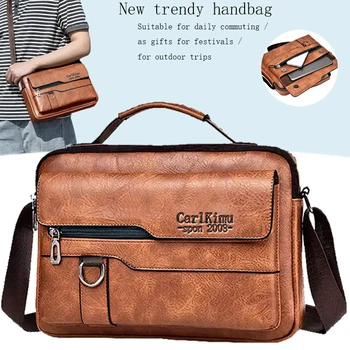 Unisex PU Shoulder Travel Bag 1