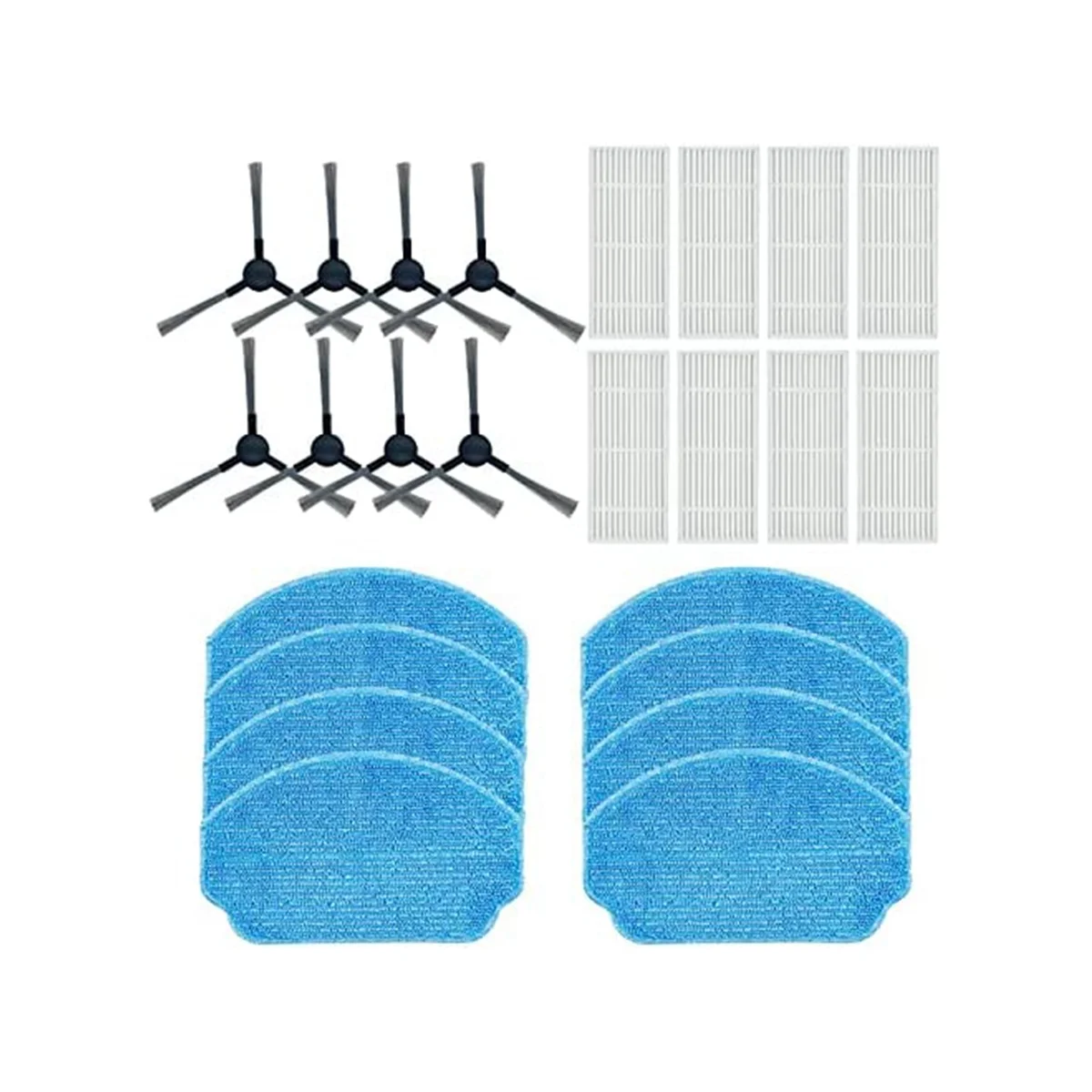 

Replacement Parts Compatible for MAMNV ZCWA Onson BR150/BR151 Robot Vacuum Cleaner Spare Parts Accessories