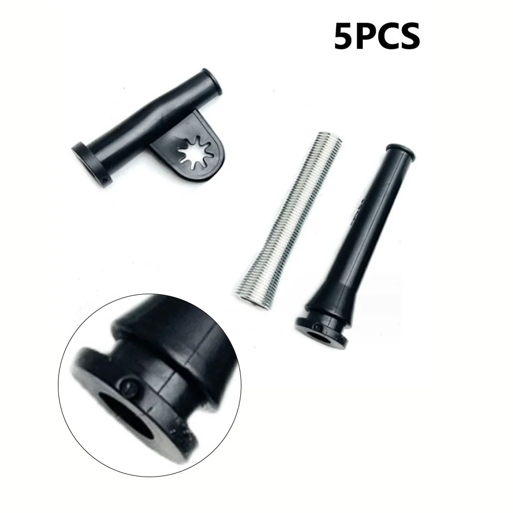 5Pcs Rubber Wire Protector Cable Sleeve Boot Cover For Angle Grinder Wire Connect Protection Tool Parts