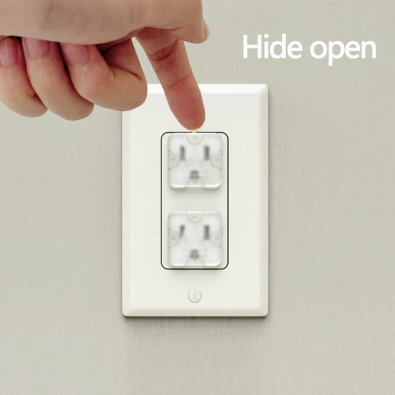 Pack of 50pcs American Socket Safety Cover Electrical Outlets Plug Protectors Caps Child Safety Cover