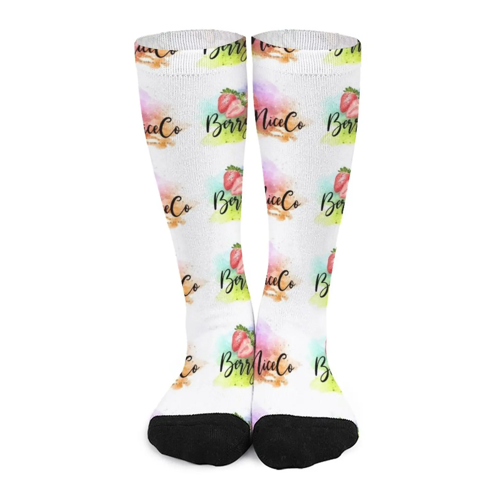BerryNiceCo Logo Socks Novelties Rugby