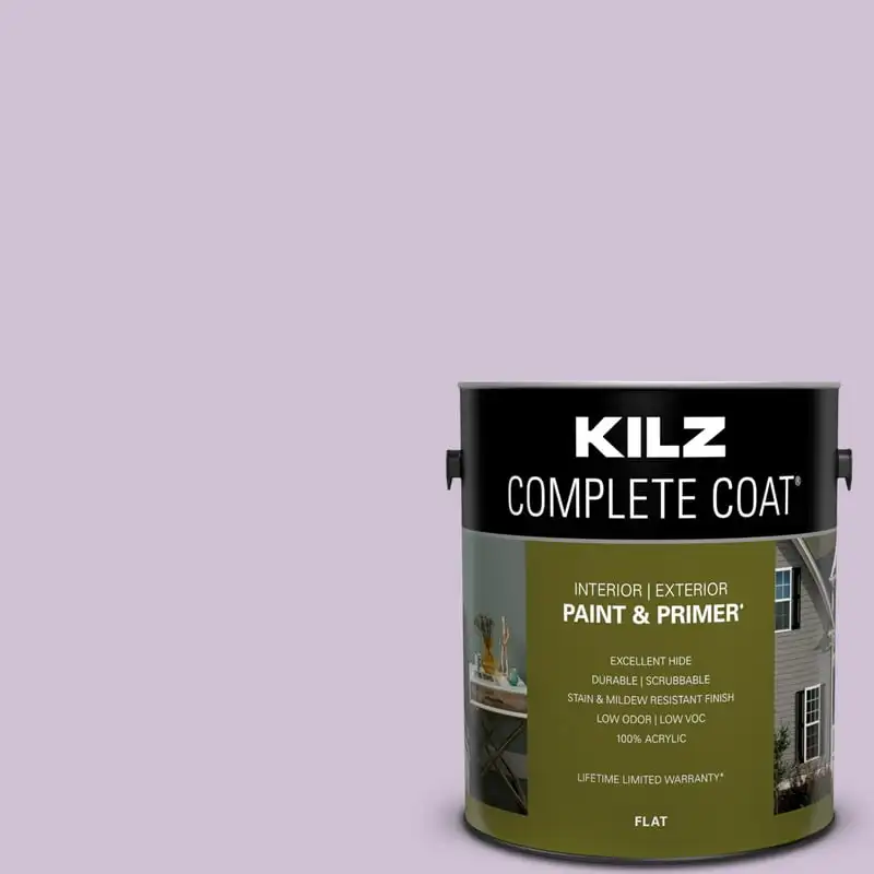 

Coat Paint & Primer, Interior/Exterior, Flat, Sweet Scent, 1 Gallon