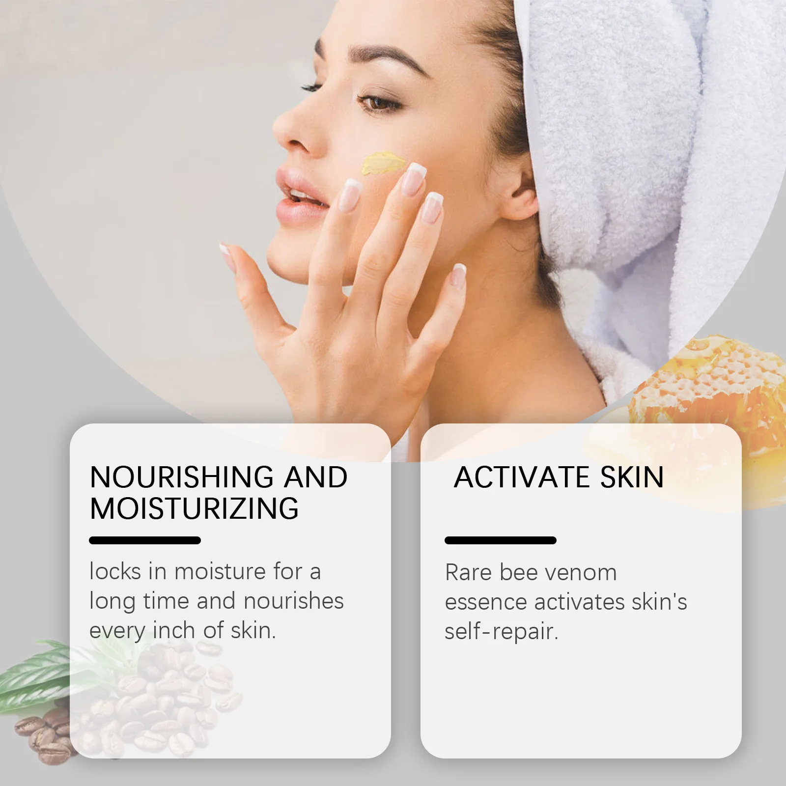 Bee Venom Cream Anti-Wrinkle Repair Redness Firming Lifting Anti Aging Fade Fine Line Moisturizing Smoothing Body Skin Care Gift - Image 4