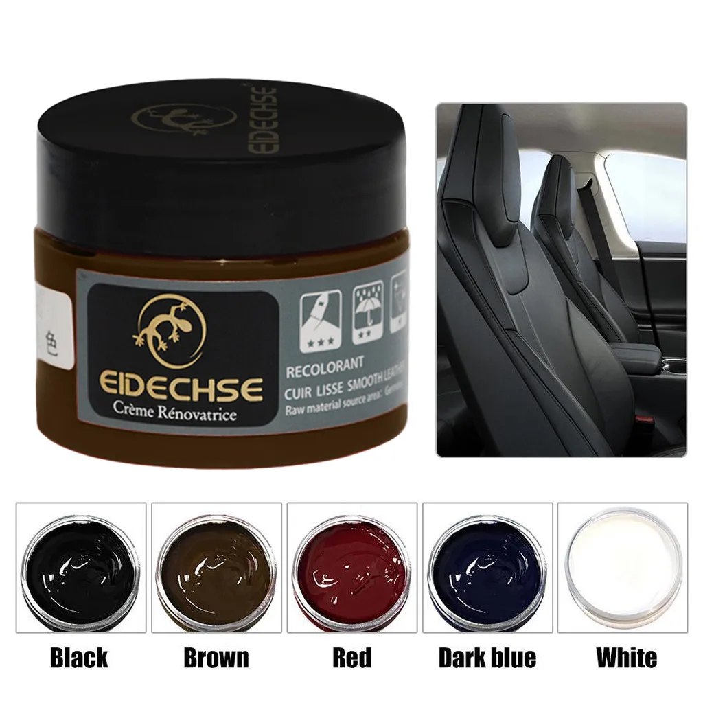 Leather Filling Paste 50ml Natural Leather Filler Repair Compound Leather Restoration Cream For Tears Crack Burns Holes Filler 4