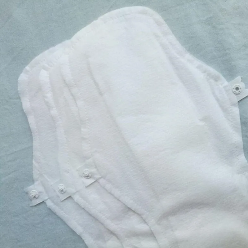 Tanio 5 sztuk wielokrotnego użytku podpaski menstruacyjne cienka wkładka higieniczna
