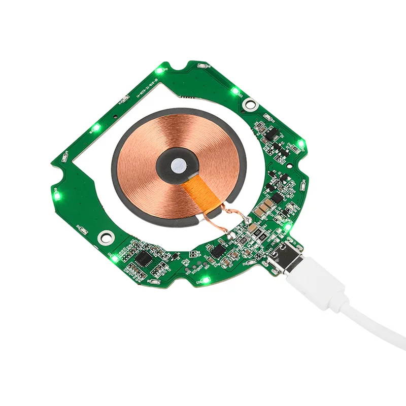 thumbnail image 2 of Wireless Charging Receiver Module, Qi-Certified DIY Transmitter With Safety Protection - Compatible With All Qi Phones & DIY Projects 2 of 14