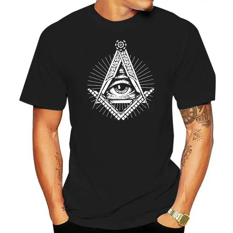226 Illuminati Mens Top Tee T Shirt Secret Society Free Mason Elite All Sizescolors Gym Sportswear Top T-Shirt