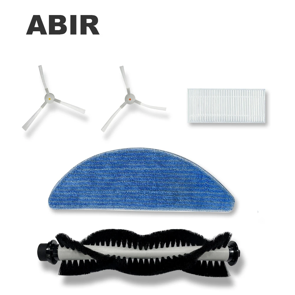 Spare Parts for Robot Vacuum Cleaner ABIR R30 ,Includes Side Brus 2pcs