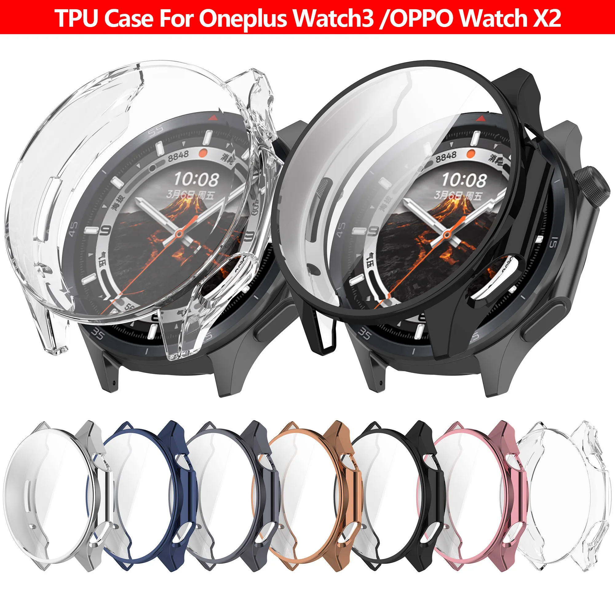 Enhanced All-Around TPU Protective Case and Screen Protector