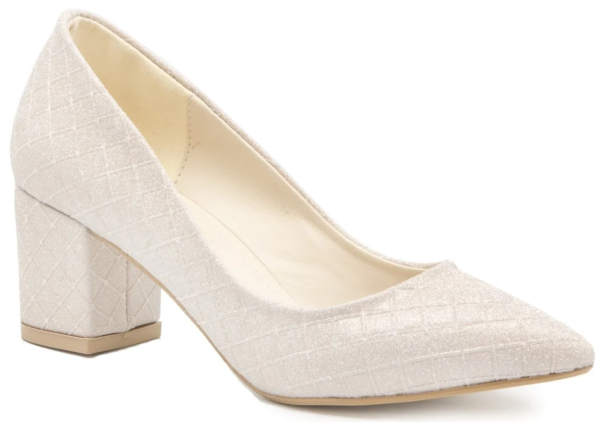 

Gedikpasalı Prk K7100 Gold 2022 Summer Season Women Shoes Evening Party Goblet Heel Bucket Silvery Dress Classic Pointed Elegant Pumps