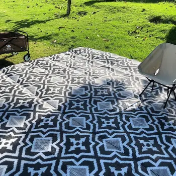 9×18 Waterproof Reversible Outdoor Camping Rug 1
