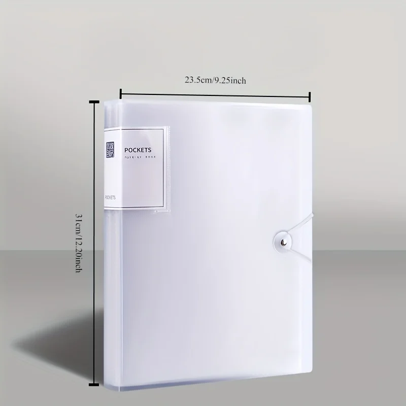 Deluxe Portfolio Binder with Clear Sleeves