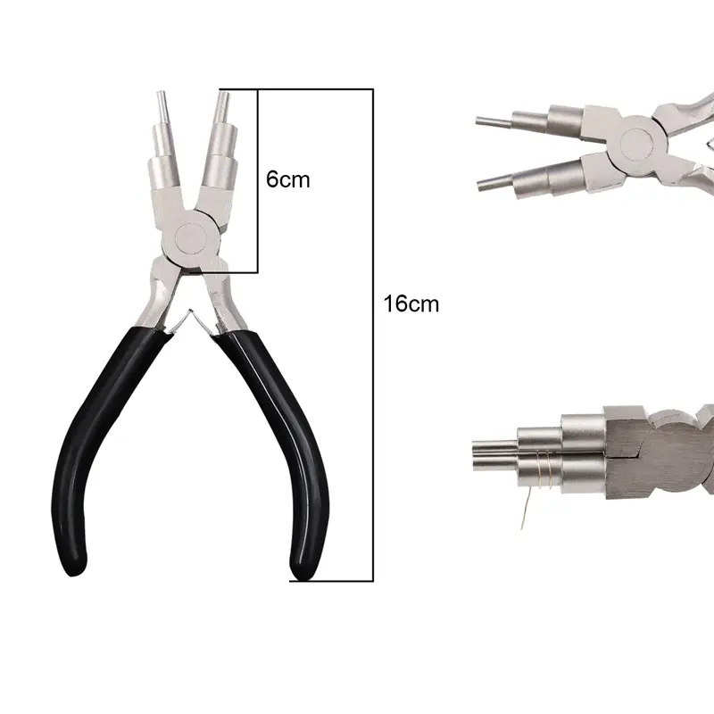 Multifunctional Hand Tools Jewelry Pliers with round Nose End - Cutting Wire Tool for DIY Handmade Jewelry Making Accessories - Image 16