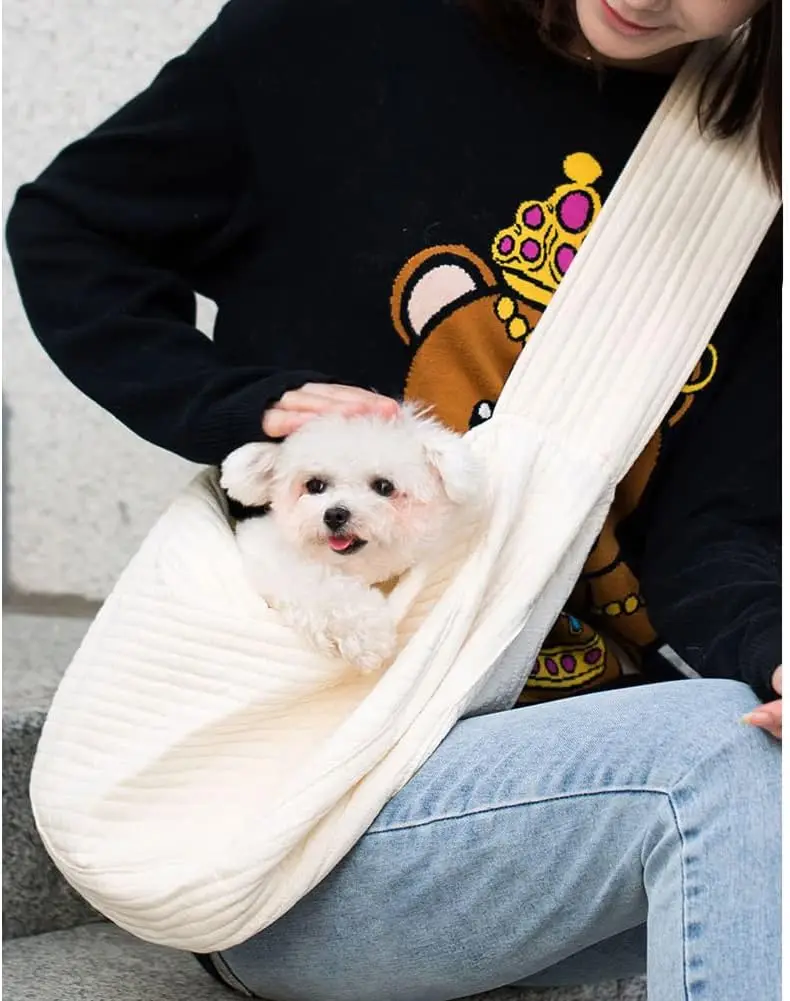 Title 16, Handmade Canvas Single Shoulder Cat Bag, Pet Ca...