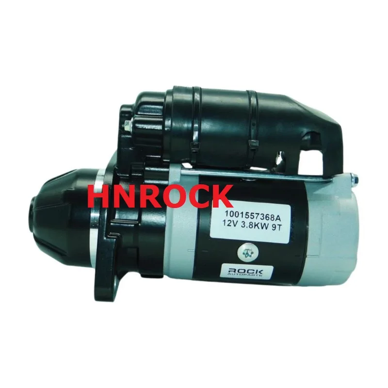 NEW HNROCK 12V 9T 3.8KW STARTER MOTORS QDJ1401V-P FOR