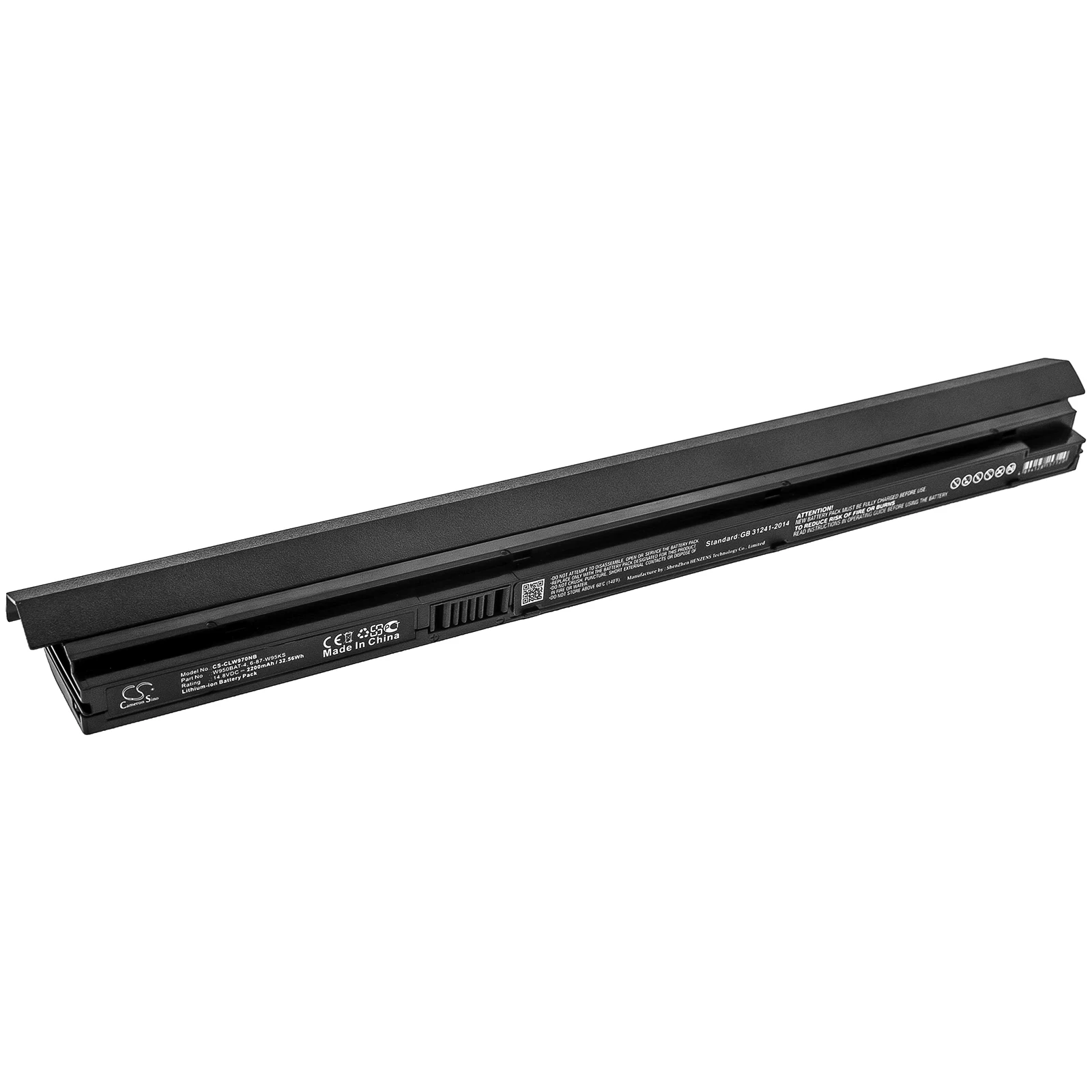 

CS Notebook Laptop Battery for Clevo W970KLQ 950KU 970SUW W955AU 950AU 950KL 950LU 955JU W950JU 940LU Fits 6-87-W95KS W950BAT-4