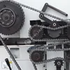 1 Wood 2 side thicknesser planer heavy duty 2 25 inch double sided planer machine 2 sides planer moulder 5