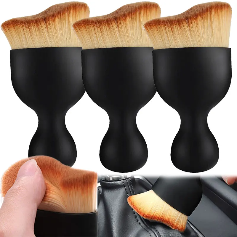 

Car Air Conditioner Cleaning Brush Car Air Outlet Crevice Dust Removal Brushes for Car Interior Cleaning Accessories Universal