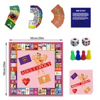 Couple Adult Opoly Board Game Set Adults Date Funny Intimacy Deck Cards Game Kit For Wife Husband Girlfriend Boyfriend 1