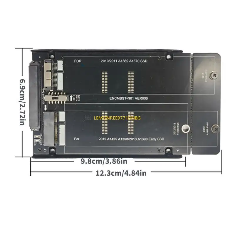 D7YC SSDs Adapter Card with USB3.0 Driver Cord Connection Cable for 2010-2011 A1369