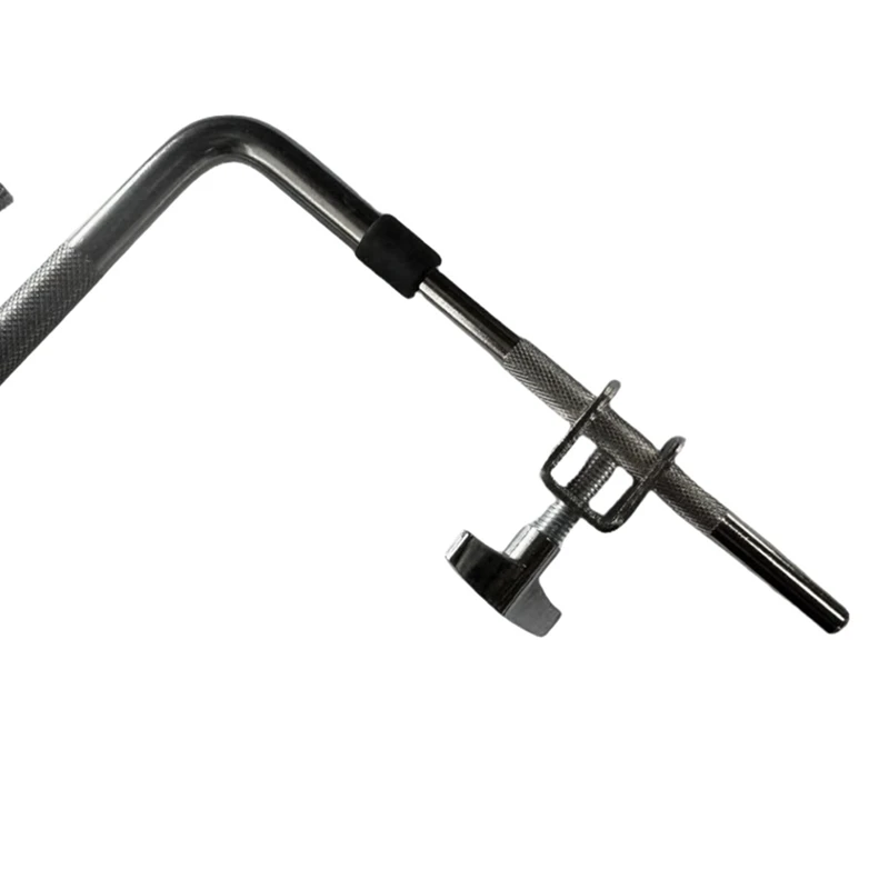 

Hi Hat Тамбурин барабан набор с соединительным зажимом, Многофункциональный ручной колокольчик, погремушка, двухрядные колокольчики, музыкальный инструмент