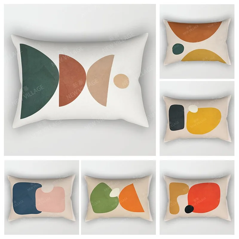 Nordic fall home decor 30*50 throw pillow cover sofa modern abstract geometric boho living room Cushion cover 50x70 30x50 40x60