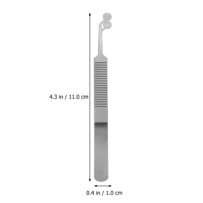 눈꺼풀 머리 글 랜드 Meibomian 족집게 집게 Removalnose Tip Expressors 라운드 트리머 트리밍 얼굴 압축기 도구