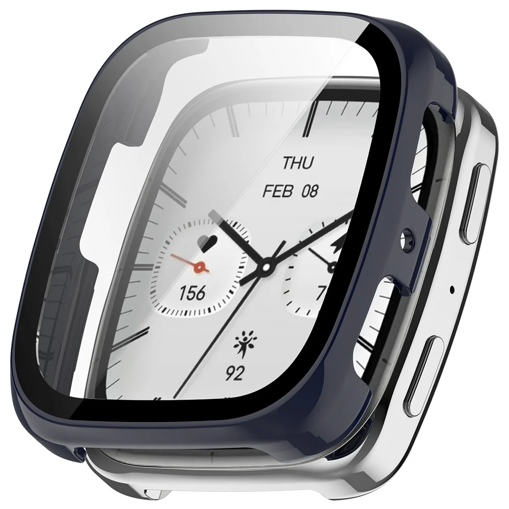 Protection écran Amazfit Active 2 Square – 2 Verres Trempés + Kit Alignement Automatique – Transparent