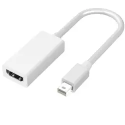 Ultra HD Mini DisplayPort to HDMI Conversion Adapter (MiniDP white)