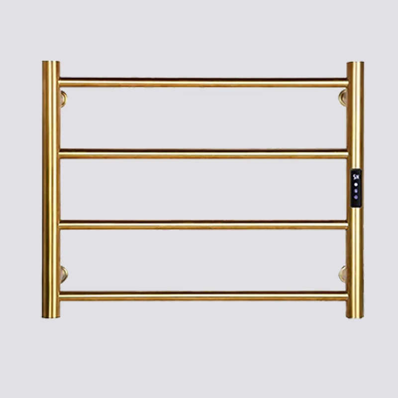 ผ้าเช็ดตัวไฟฟ้าอุ่นในตัวจับเวลาสําหรับห้องน้ําติดผนังผ้าเช็ดตัวเครื่องทําความร้อน Plug-in/สายไฟฟ้าอุ่นผ้าเช็ดตัว Rack 1