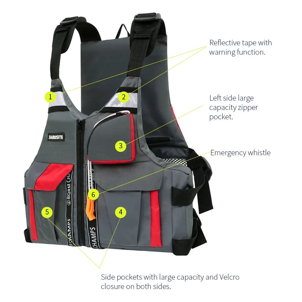 High Buoyancy Fishing Vest 5