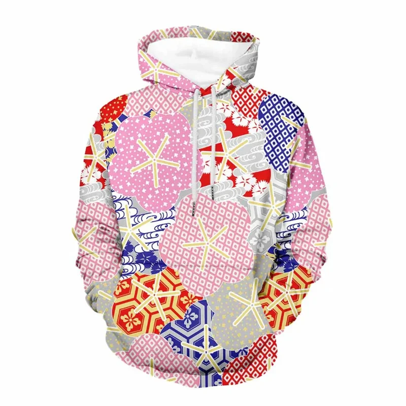 thumbnail image 1 of Sudadera con capucha retro con estampado de flores en 3D para hombre, sudadera con gráfico floral, jerseys de manga larga estilo Harajuku Street, ropa para hombre y mujer, 1 of 5