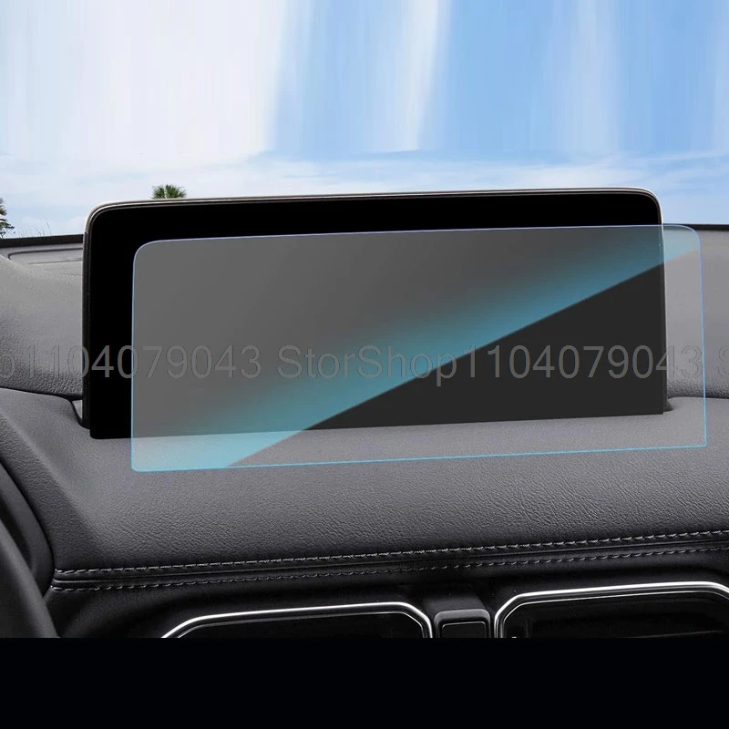 Schutzfolie aus gehärtetem Glas für Mazda CX-5 2022–2024 2025, 10,25 Zoll, Auto-Infotainment, GPS-Radio-Navigation, kratzfeste Folie – Detail 2