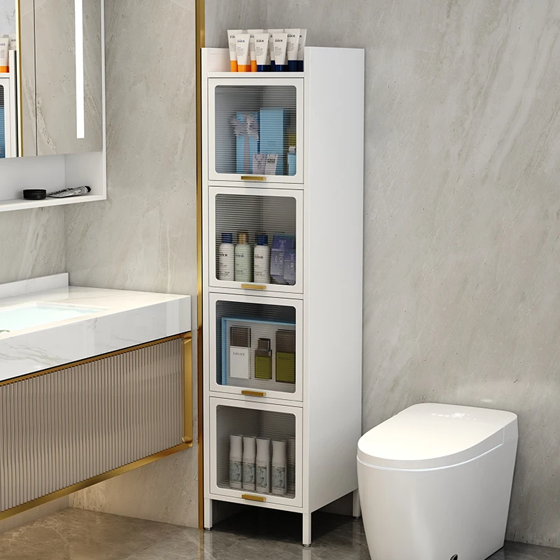 

XK Bathroom Storage Rack Household Floor Multi-Layer Toilet Toilet Corner Locker