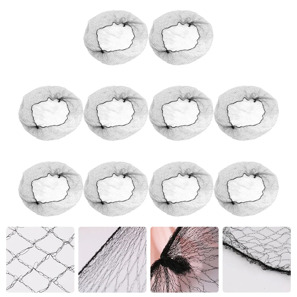 soft high quality nylon 350mm for voron 2 4 cable chains set black opening type wire chains for 3d printer easy to replace Black Invisible Elastic Lines Hair Net Stretchable Nylon Hair Net For Package Hair And Wig Cap Women Headwear Hair Accessories