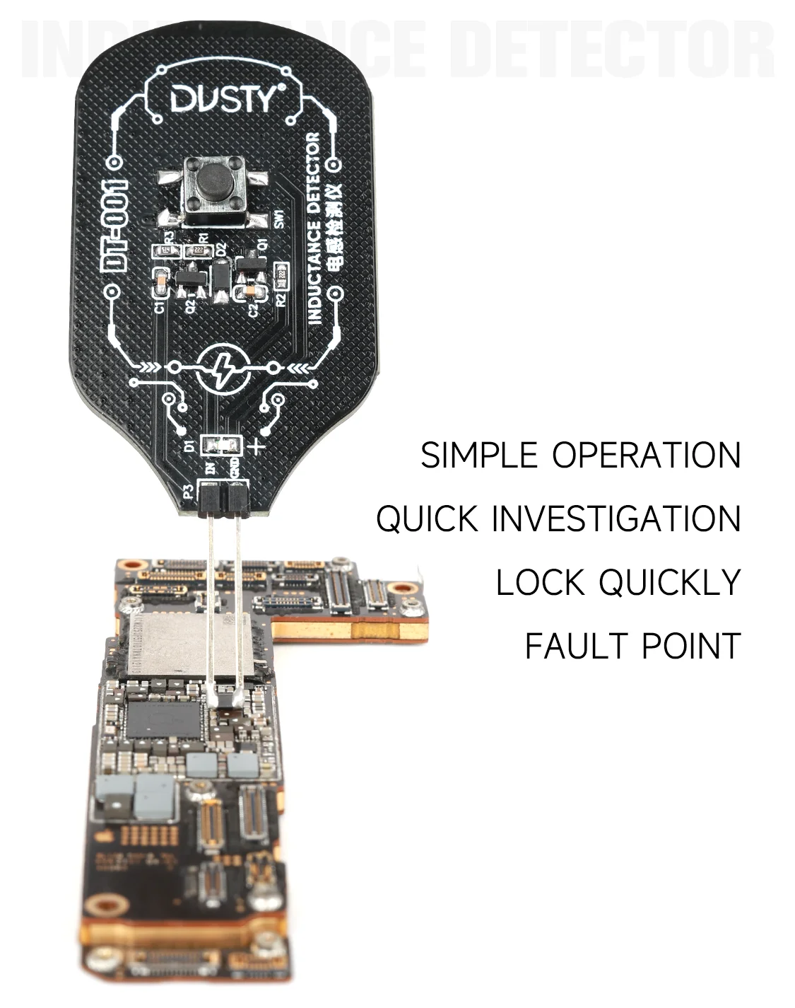 RELIFE XA5 Testeur D'inductance Outil De Détection De Défauts électromagnétique Sans Contact Pour Téléphones PCB Diagnostic De Réparation De Carte Mère