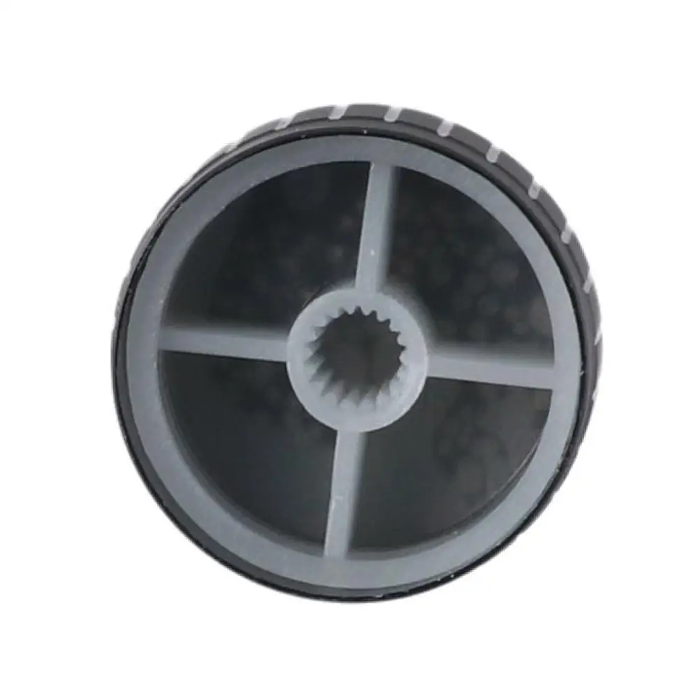 6mm/ 0.23" Volume Control Amplifier Knob Aluminum,plastic Black Volume Tone Knobs 30x17mm Potentiometer Control Knobs