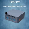 2024 M8S Twin Lake Intel N150 Pocket Mini PC  Windows 11 12GB DDR5 4800MHz Gaming PC Desktop Computer 2 LANs Better than N100 1