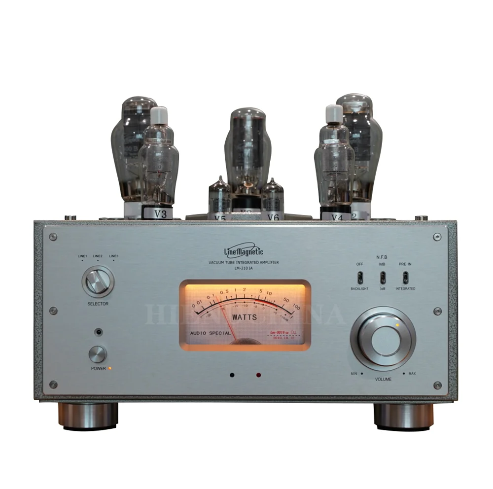 

Line Magnetic LM-210IA Class A Integrated Tube Amplifier Single Ended 300B*2 5U4G*2 8W*2 （110V/220V)