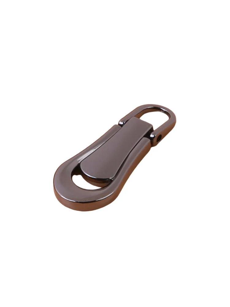 Thickened Detachable Metal Zipper Puller for Jackets and Bags Universal Plated Metal Zipper Pullers Sewing Accessories