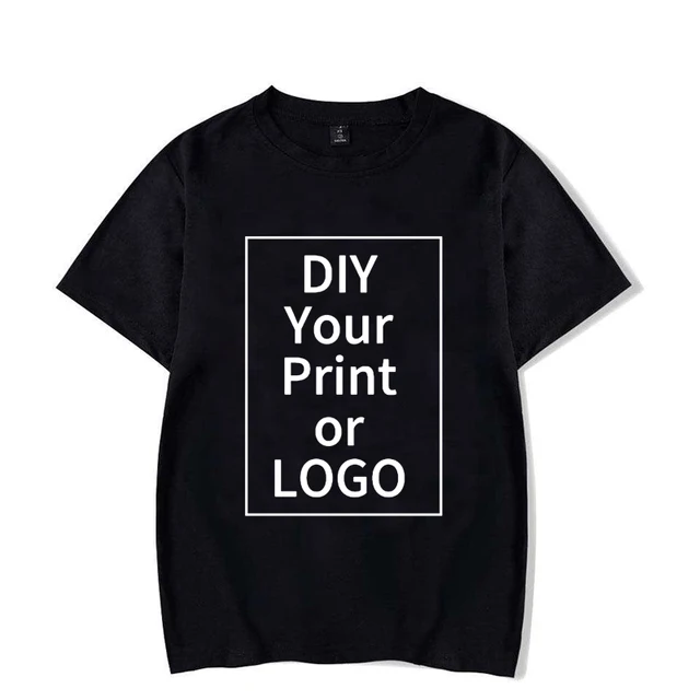 Fashion T Shirt Women Men Summer Customized Printed Tee Shirt DIY Photo Logo Brand Text Tshirt Personalize Your Clothing Shirt 2
