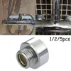 Shower Hose / Head Adaptor 3/4" Female To 1/2" Male Chrome Reducer Female Hose Repair Copper Fittings For Tap Shower Faucet 6