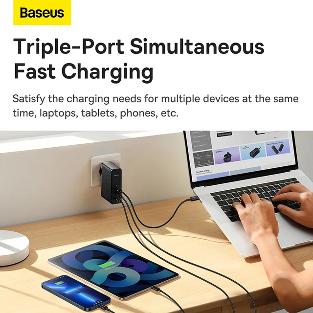 Baseus Charger 140 W, 140w Macbook Charger