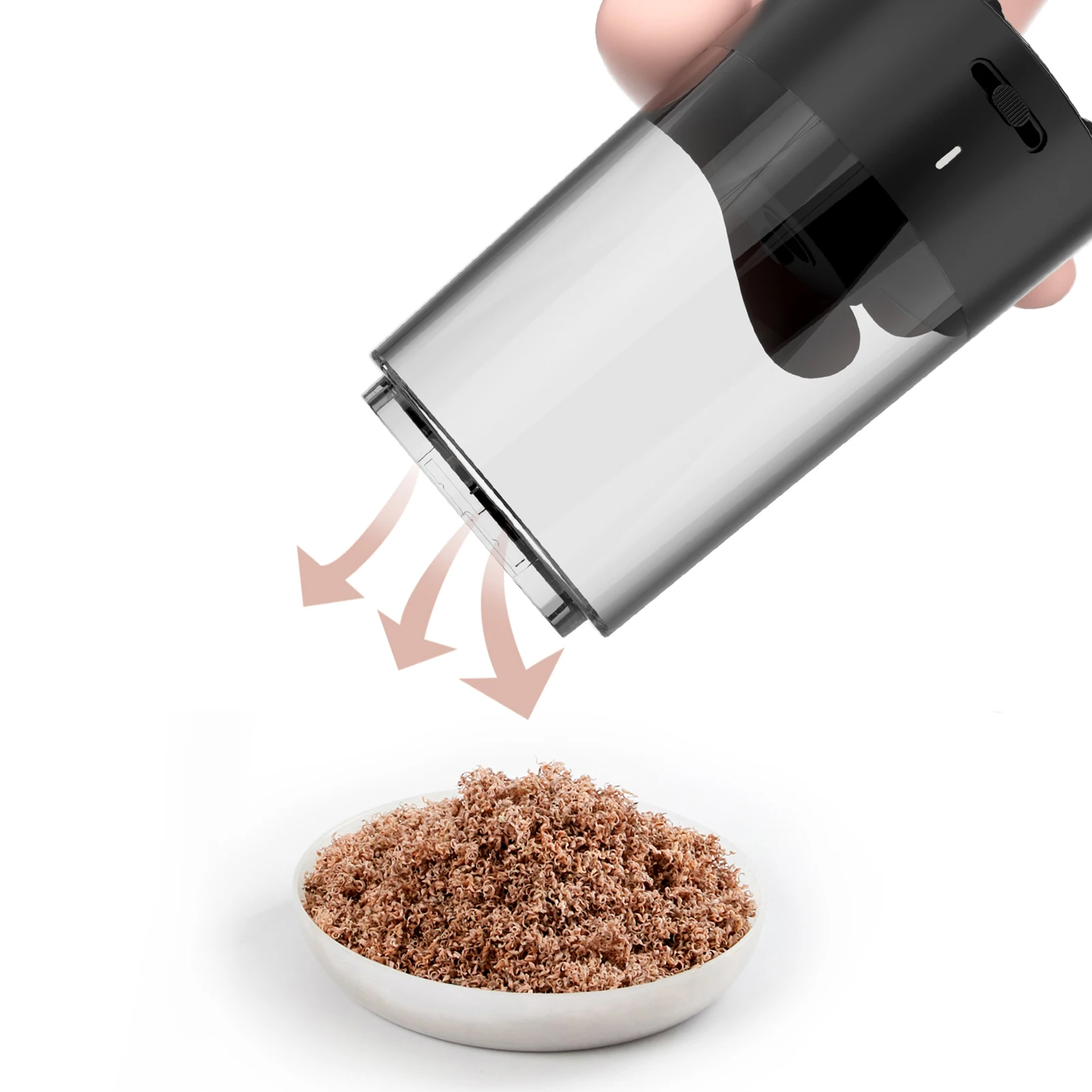 6-8mm 연필용 자동 전기 연필깎이, 육각/삼각/원형 연필 지원, 휴대용 배터리 작동