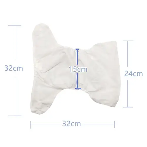 아기 면 훈련 기저귀 바지, 어린이 팬티, 재사용 가능한 조절 가능한 천 기저귀, 세척 가능한 유아 속옷 6