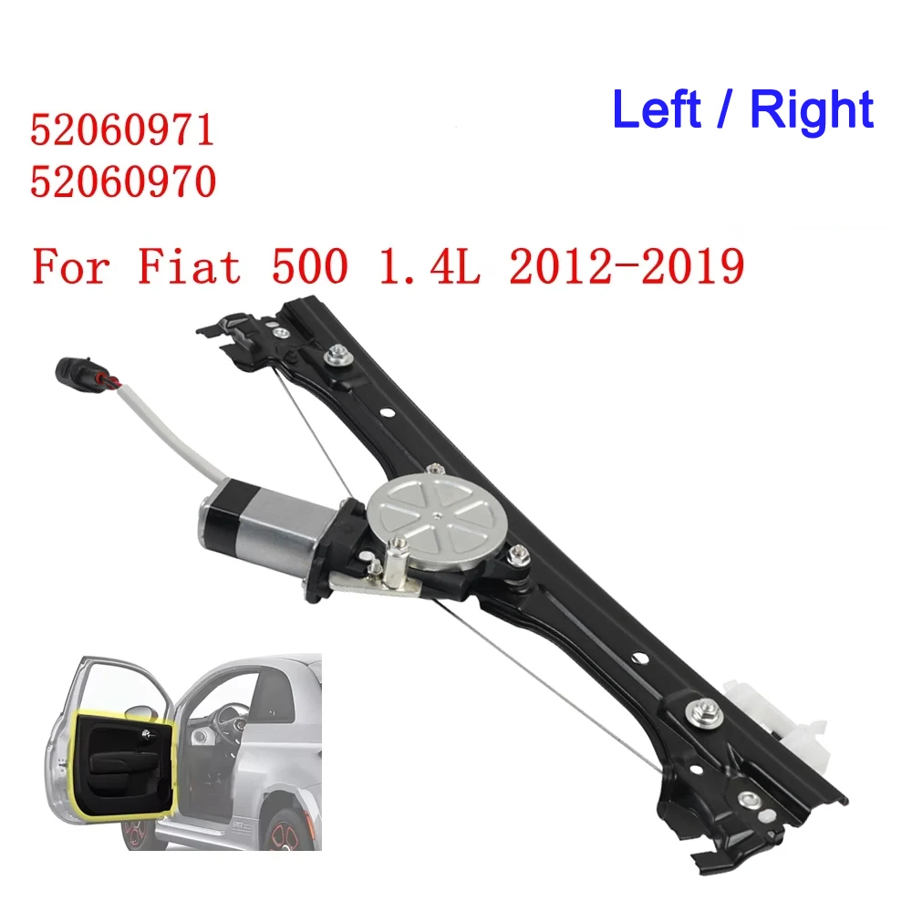 51876269 Fensterheber Halterung Links Rechts Vorne Hinten Seite 2pin Motor Für Fiat 751-648 500 2015 2016 2018 2007 2009 2010 2012 – Detail 1