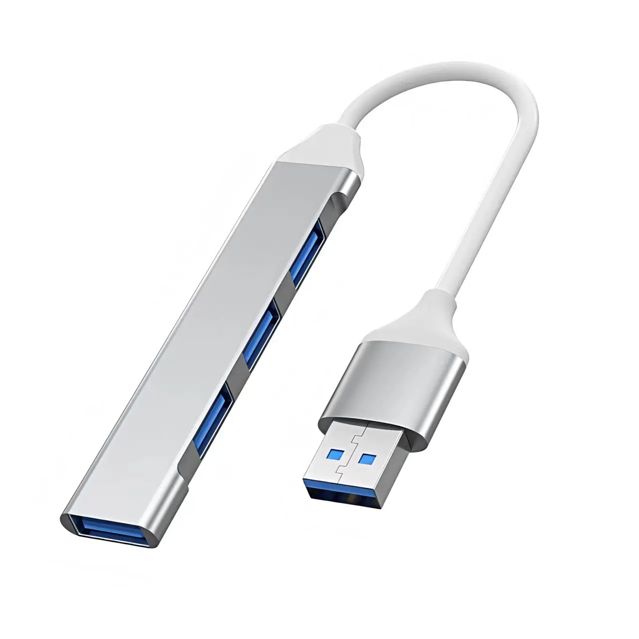 4-Port All-in-One USB Hub Type-C Docking Station Adapter OTG Type-C Hub for PC Xiaomi Huawei MacBook